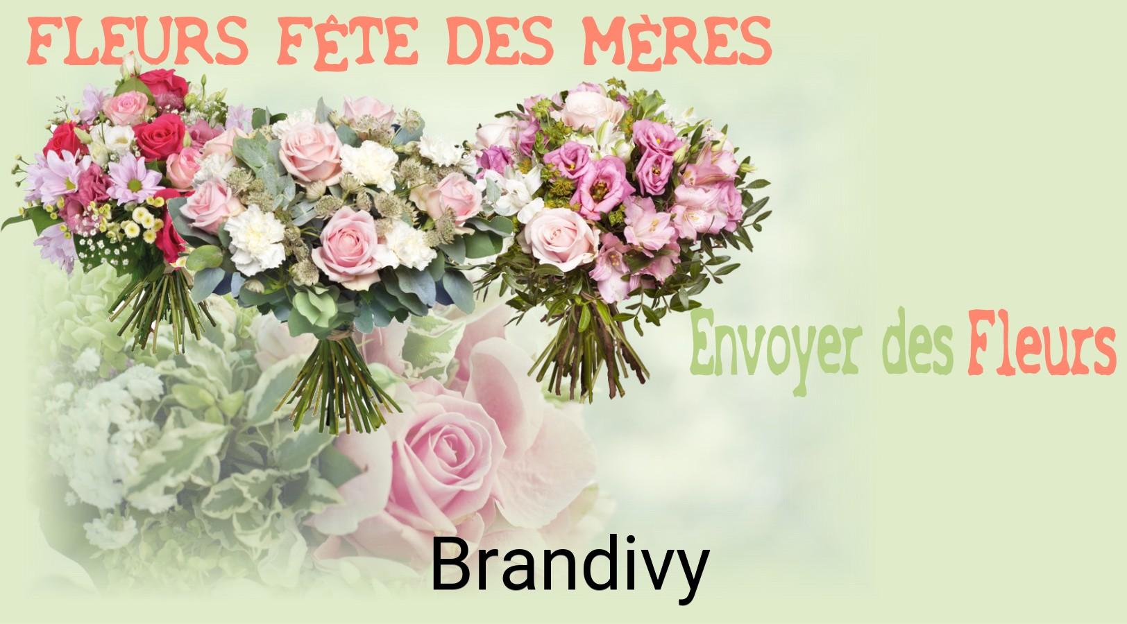 Bouquet de Fête des Mères livré à Brandivy